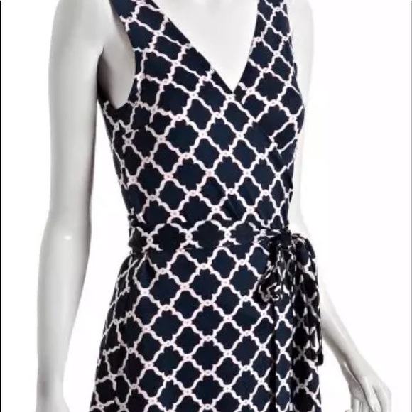JB by Julie Brown Dresses & Skirts - Julie Brown Rica sleeveless wrap polyester dress
